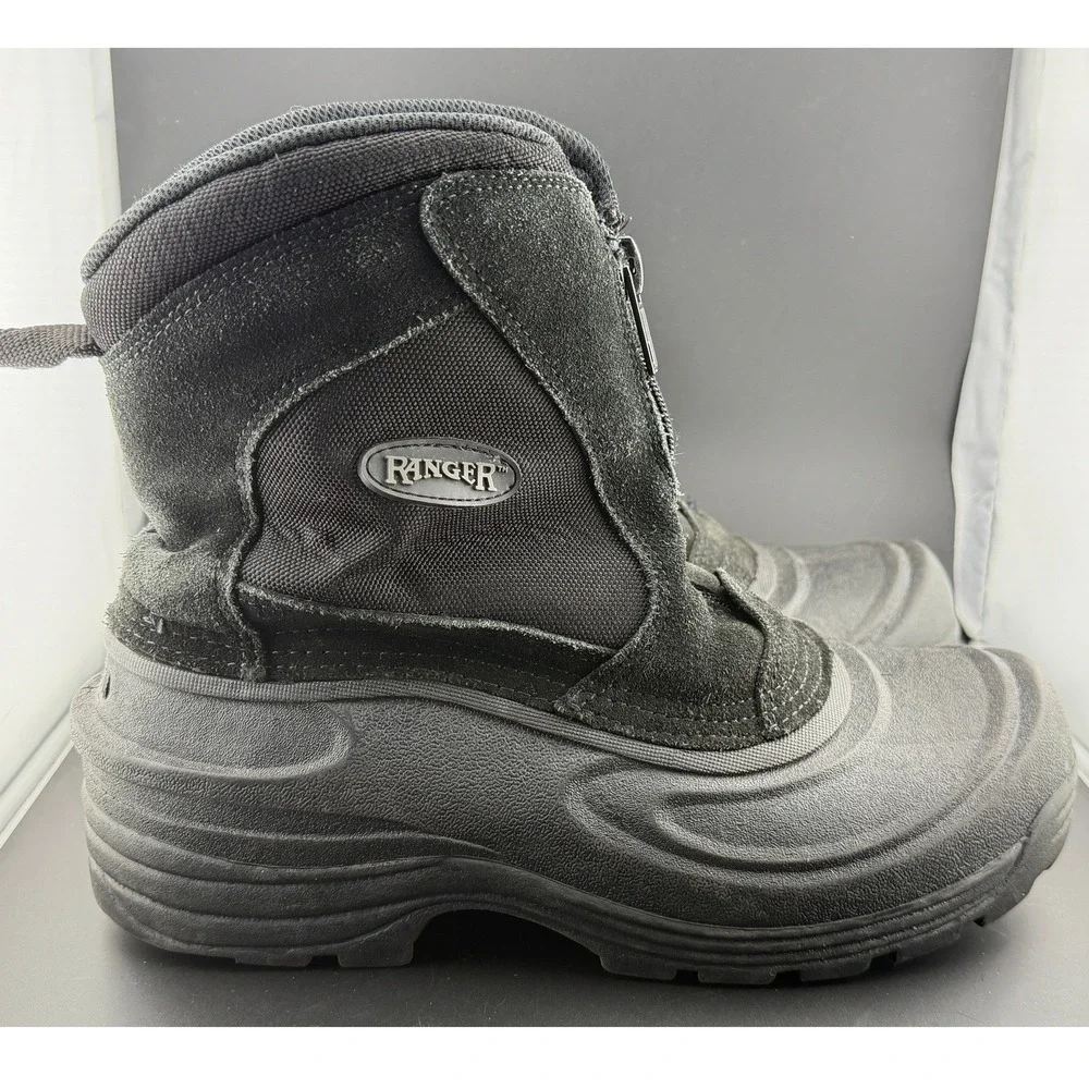 Ranger - Zip Front, Winter Snow Duck Boots, Waterproof, Insulated, 062014 Mens-9